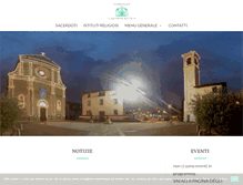 Tablet Screenshot of parrocchiamozzo.it
